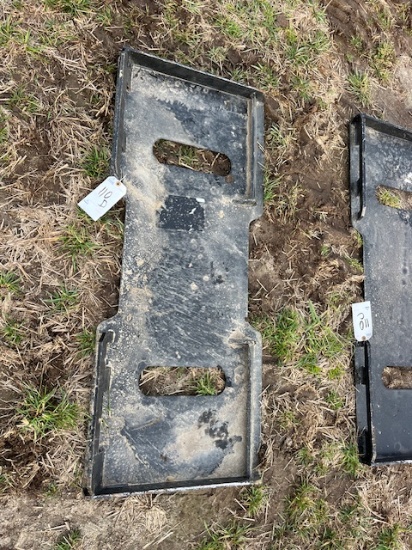 NEW SKID STEER PLATE