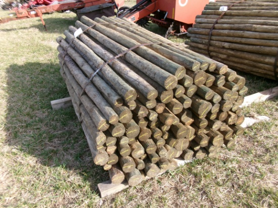 7' TREATED POST  108 X $