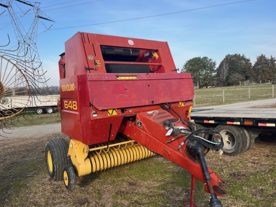 NH 648 BALER NET AND TWINE 3092 BALES