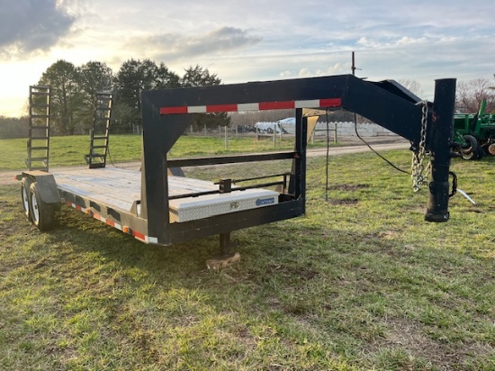 20’ x 6’7” GOOSENECK TRAILER  TITLE