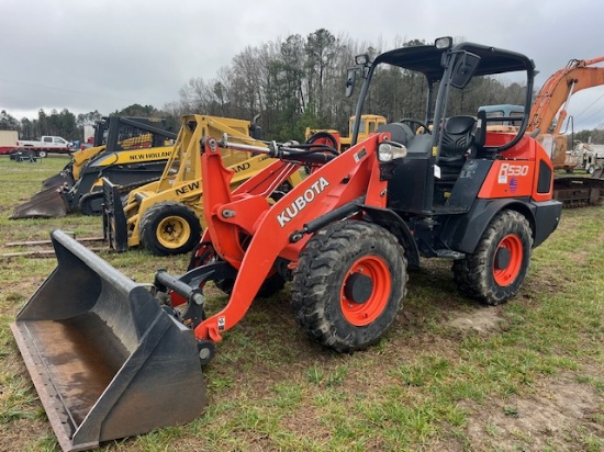 KUBOTA R530 LOADER DSL 1241 HRS AUXILIARY HYDRAULICS
