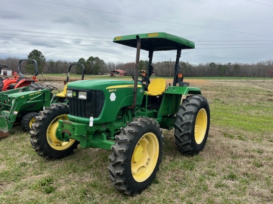 JD 5055E DSL CANOPY MFWD SINGLE REMOTE