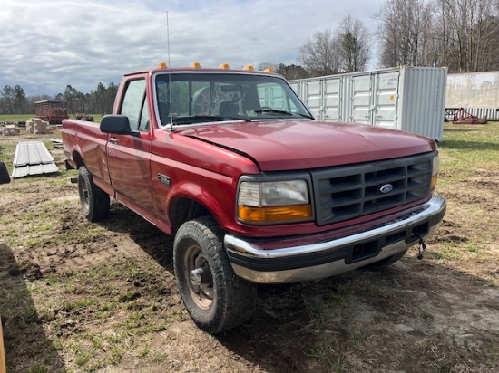 97 FORD F-250 DSL 4 x 4 MANUAL TRANS