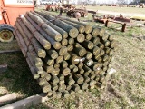 7' TREATED POST  101 X $