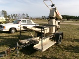 FINN STRAW BLOWER, GAS ENGINE