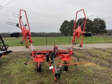 KUHN GF502 4-BASKET HAY TEDDER