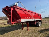 2022 CORAS 28’ STEEL DUMP TRAILER