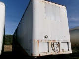 1978 FRUEHAUF VAN TRAILER, NO TITLE