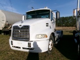 2007 MACK DAY CAB, DSL ENGINE, 10-SPD TRANS, WETLINE, 525,500 MILES