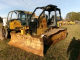 CAT D3K2 LGP DOZER, DSL, ROPS, 10’, 6 WAY BLADE, 25” TRACKS 1389 HRS, SN:202138