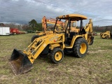JD 110 BACKHOE 4 x 4 DSL HYDRASTAT TRANS AUXILIARY HYDRAULICS 43 HRS