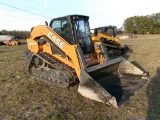 CASE TV620B SKID STEER, CAB, HI-FLOW, 652 HRS