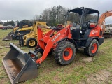 KUBOTA R530 LOADER DSL 1241 HRS AUXILIARY HYDRAULICS