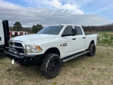 2014 DODGE 2500 HD CREW CAB CUMMINS DSL AUTO TRANS 4 x 4 GOOSENECK BALL 223K MILES