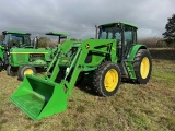 JD 6715 W LOADER MFWD POWER QUAD 9664 HRS