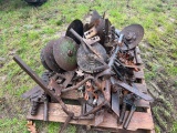 PALLET LOT  TRACTOR ACCESSORIES AND ATTACHMENTS