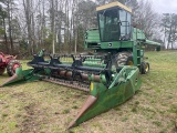 JD 4420 COMBINE DSL SELLS WITH 215 GRAIN PLATFORM 1-OWNER SHED KEPT