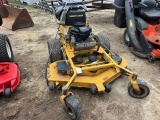 HUSTLER 54” WALK BEHIND NEW MOTOR
