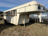 16’ STOCK TRAILER NEW TIRES TITLE