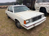 1983 PLYMOUTH- NOT RUNNING