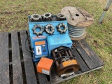 AEROQUIP HYDRAULIC HOSE MACHINE  6 DIES 5 ROLLS HOSE CUTTING MACHINE