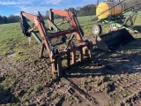 BUSHHOG 2400 QT LOADER BUCKET AND FORKS