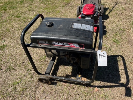 CAMPBELL 5500 WATT GENERATOR  RUNS