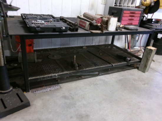4X8 STEEL TABLE