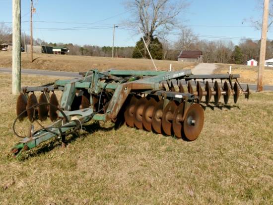 JD 630 36-BLADE DISC, BLADE SCRAPERS, LIKE NEW BLADES