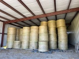 4 x 5 NET WRAP FESCUE HAY NEVER RAINED ON  SHED KEPT HORSE QUALITY 50 x $