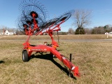KUHN 10 WHEEL V-RAKE