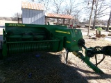 JD 348 SQUARE BALER, HYD SWING, 540 PTO, SHED KEPT