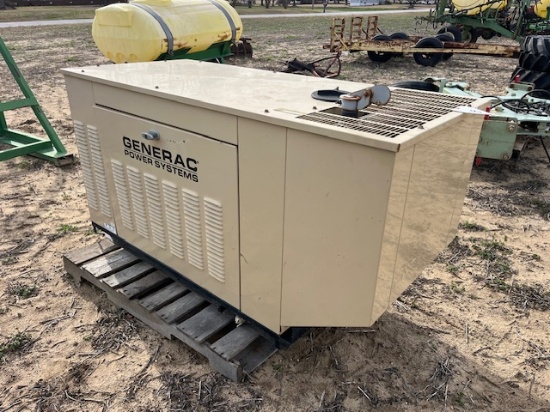 GENERAC 15 KW GENERATOR MITSUBISHI GAS ENGINE 16 HRS