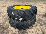 JD TIRES AND RIMS NEW 480/70 R34 TIRES