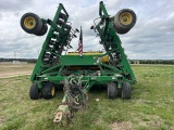 JD 1990 40’ AIR SEEDER 32 ROW 15” 64 ROW 7.5” HALF CUTOFF SPRAY BOOM CENTRAL FILL HOPPER
