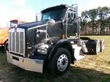 2004 KENWORTH ROAD TRACTOR, C-13 DSL ENG, EATON 10 SPD TRANS, WETLINE 805,800 MILES