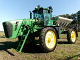 JD 4930 SPREADER, SS, NEW LEADER 3220 SPREADER BOX, AUTO TRAC READY, 2600 GREENSTAR SCREEN, 6593 HRS