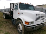 1995 IH 4900 10-WHEELER DT466E DSL ENGINE, AUTO TRANS, AIR BRAKES, 22.5’ WILBAR TWIN CYLINDER DUMP