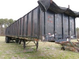 1972 STEEL FLAT BED TRAILER