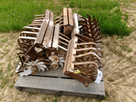 PALLET ROLLING CULTIVATOR GANGS