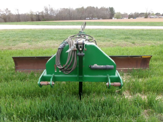 LANDPRIDE RBT6012 12’, 6 WAY HYD BLADE WITH TAIL WHEEL (BEEN USED 3 HRS)