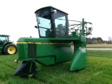 JD 6000 GREEN TOP SPRAYER, EZ-RIDE FRONT END SN:19046 - COULD BE THE NICEST WE SOLD