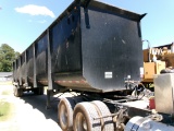 2022 EPAK, ½ ROUND 48’ STEEL TRAILER, NO DUMP, 99 YDS, VIN 5416