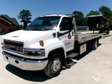 2007 GMC 5500 ROLL BACK, DURAMAX 6.6L DSL ENG, ALLISON AUTO TRANS, JERRDAN 21’ ALUM BODY, 192,000 MI