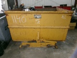 3 YD FRONT MOUNT STEEL HOPPER