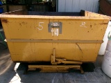 3 YD FRONT MOUNT STEEL HOPPER