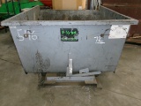 1 1/2 YD FRONT MOUNT  STEEL HOPPER