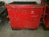 3' X 3' STEEL HOPPER
