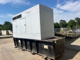 SPECTRUM DETROIT 180KW DSL ENG GENERATOR, 1083 HRS