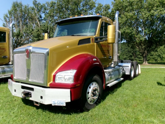 2017 KENWORTH ROAD TRACTOR,  T880 EATON, AUTOMATIC 10 SPD TRANS, X15 450HP CUMMINS DSL ENG, POWER DI